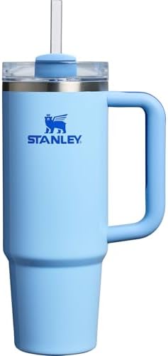 STANLEY Quencher H2 0 Tumbler with Handle and Straw 40 oz   Flowstate 3 Position Lid   Cup Holder Compatible for Travel   Insulated Stainless Steel Cup   BPA Free   Chili Red