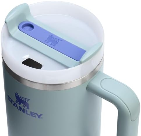 STANLEY Quencher H2 0 Tumbler with Handle and Straw 40 oz   Flowstate 3 Position Lid   Cup Holder Compatible for Travel   Insulated Stainless Steel Cup   BPA Free   Chili Red