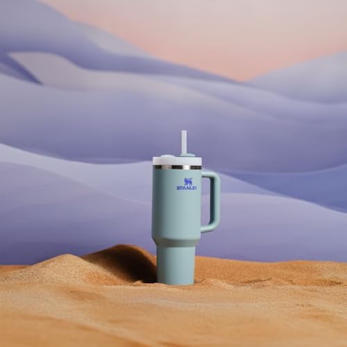 STANLEY Quencher H2 0 Tumbler with Handle and Straw 40 oz   Flowstate 3 Position Lid   Cup Holder Compatible for Travel   Insulated Stainless Steel Cup   BPA Free   Chili Red