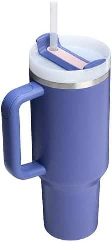 STANLEY Quencher H2 0 Tumbler with Handle and Straw 40 oz   Flowstate 3 Position Lid   Cup Holder Compatible for Travel   Insulated Stainless Steel Cup   BPA Free   Chili Red