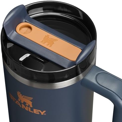 STANLEY Quencher H2 0 Tumbler with Handle and Straw 40 oz   Flowstate 3 Position Lid   Cup Holder Compatible for Travel   Insulated Stainless Steel Cup   BPA Free   Chili Red