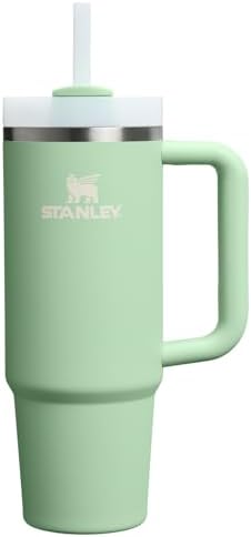 STANLEY Quencher H2 0 Tumbler with Handle and Straw 40 oz   Flowstate 3 Position Lid   Cup Holder Compatible for Travel   Insulated Stainless Steel Cup   BPA Free   Chili Red