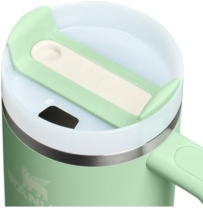 STANLEY Quencher H2 0 Tumbler with Handle and Straw 40 oz   Flowstate 3 Position Lid   Cup Holder Compatible for Travel   Insulated Stainless Steel Cup   BPA Free   Chili Red