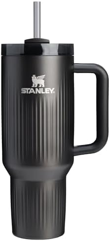 STANLEY Quencher H2 0 Tumbler with Handle and Straw 40 oz   Flowstate 3 Position Lid   Cup Holder Compatible for Travel   Insulated Stainless Steel Cup   BPA Free   Chili Red