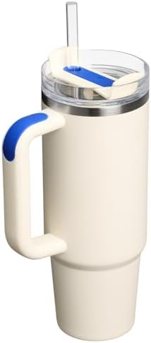 STANLEY Quencher H2 0 Tumbler with Handle and Straw 40 oz   Flowstate 3 Position Lid   Cup Holder Compatible for Travel   Insulated Stainless Steel Cup   BPA Free   Chili Red