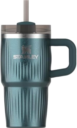 STANLEY Quencher H2 0 Tumbler with Handle and Straw 40 oz   Flowstate 3 Position Lid   Cup Holder Compatible for Travel   Insulated Stainless Steel Cup   BPA Free   Chili Red