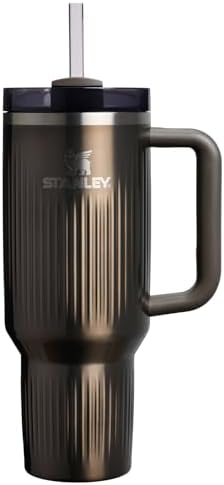 STANLEY Quencher H2 0 Tumbler with Handle and Straw 40 oz   Flowstate 3 Position Lid   Cup Holder Compatible for Travel   Insulated Stainless Steel Cup   BPA Free   Chili Red