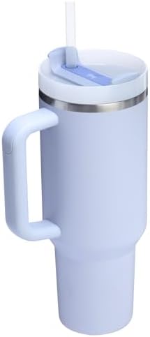 STANLEY Quencher H2 0 Tumbler with Handle and Straw 40 oz   Flowstate 3 Position Lid   Cup Holder Compatible for Travel   Insulated Stainless Steel Cup   BPA Free   Chili Red