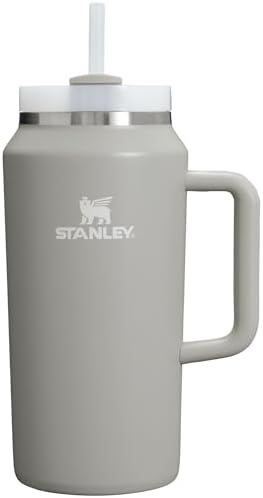 STANLEY Quencher H2 0 Tumbler with Handle and Straw 40 oz   Flowstate 3 Position Lid   Cup Holder Compatible for Travel   Insulated Stainless Steel Cup   BPA Free   Chili Red