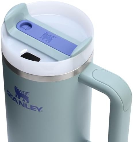 STANLEY Quencher H2 0 Tumbler with Handle and Straw 40 oz   Flowstate 3 Position Lid   Cup Holder Compatible for Travel   Insulated Stainless Steel Cup   BPA Free   Chili Red