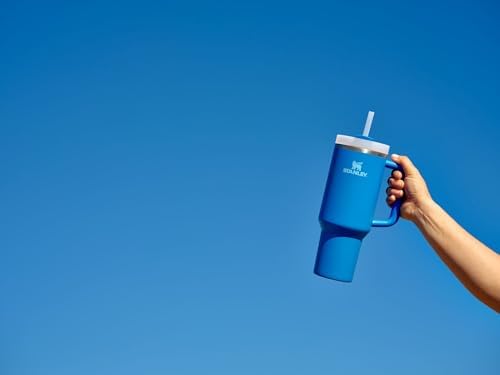 STANLEY Quencher H2 0 Tumbler with Handle and Straw 40 oz   Flowstate 3 Position Lid   Cup Holder Compatible for Travel   Insulated Stainless Steel Cup   BPA Free   Chili Red