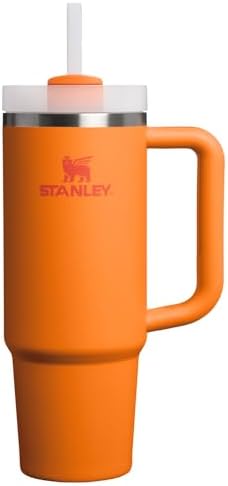 STANLEY Quencher H2 0 Tumbler with Handle and Straw 40 oz   Flowstate 3 Position Lid   Cup Holder Compatible for Travel   Insulated Stainless Steel Cup   BPA Free   Chili Red