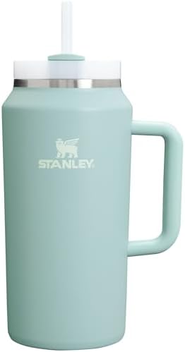STANLEY Quencher H2 0 Tumbler with Handle and Straw 40 oz   Flowstate 3 Position Lid   Cup Holder Compatible for Travel   Insulated Stainless Steel Cup   BPA Free   Chili Red