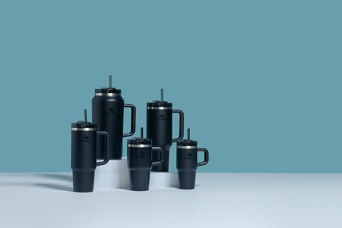 STANLEY Quencher H2 0 Tumbler with Handle and Straw 40 oz   Flowstate 3 Position Lid   Cup Holder Compatible for Travel   Insulated Stainless Steel Cup   BPA Free   Chili Red