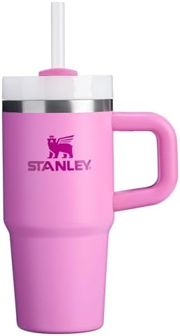 STANLEY Quencher H2 0 Tumbler with Handle and Straw 40 oz   Flowstate 3 Position Lid   Cup Holder Compatible for Travel   Insulated Stainless Steel Cup   BPA Free   Chili Red