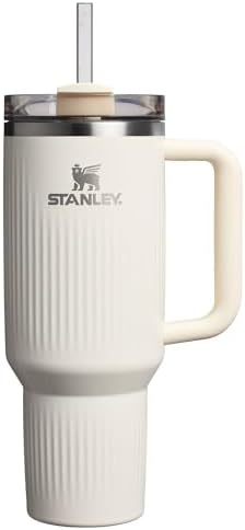 STANLEY Quencher H2 0 Tumbler with Handle and Straw 40 oz   Flowstate 3 Position Lid   Cup Holder Compatible for Travel   Insulated Stainless Steel Cup   BPA Free   Chili Red