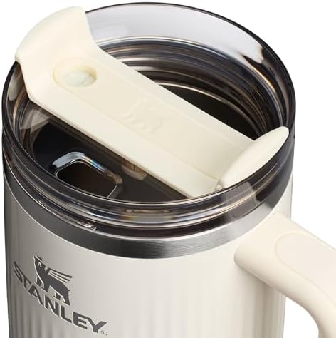 STANLEY Quencher H2 0 Tumbler with Handle and Straw 40 oz   Flowstate 3 Position Lid   Cup Holder Compatible for Travel   Insulated Stainless Steel Cup   BPA Free   Chili Red