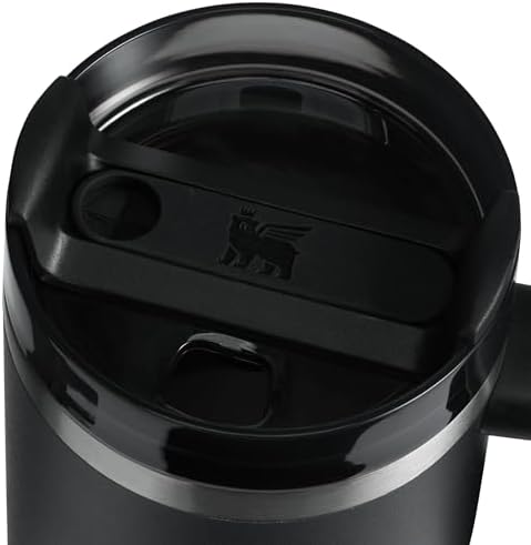 STANLEY Quencher H2 0 Tumbler with Handle and Straw 40 oz   Flowstate 3 Position Lid   Cup Holder Compatible for Travel   Insulated Stainless Steel Cup   BPA Free   Chili Red