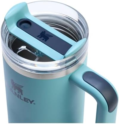 STANLEY Quencher H2 0 Tumbler with Handle and Straw 40 oz   Flowstate 3 Position Lid   Cup Holder Compatible for Travel   Insulated Stainless Steel Cup   BPA Free   Chili Red