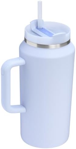 STANLEY Quencher H2 0 Tumbler with Handle and Straw 40 oz   Flowstate 3 Position Lid   Cup Holder Compatible for Travel   Insulated Stainless Steel Cup   BPA Free   Chili Red