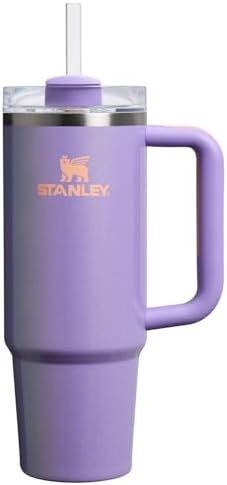 STANLEY Quencher H2 0 Tumbler with Handle and Straw 40 oz   Flowstate 3 Position Lid   Cup Holder Compatible for Travel   Insulated Stainless Steel Cup   BPA Free   Chili Red