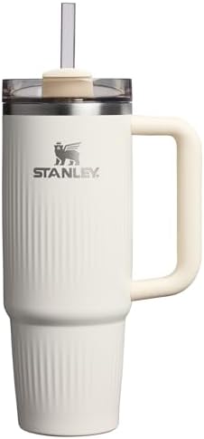 STANLEY Quencher H2 0 Tumbler with Handle and Straw 40 oz   Flowstate 3 Position Lid   Cup Holder Compatible for Travel   Insulated Stainless Steel Cup   BPA Free   Chili Red