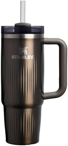 STANLEY Quencher H2 0 Tumbler with Handle and Straw 40 oz   Flowstate 3 Position Lid   Cup Holder Compatible for Travel   Insulated Stainless Steel Cup   BPA Free   Chili Red