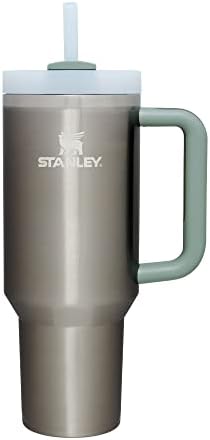 STANLEY Quencher H2 0 Tumbler with Handle and Straw 40 oz   Flowstate 3 Position Lid   Cup Holder Compatible for Travel   Insulated Stainless Steel Cup   BPA Free   Chili Red