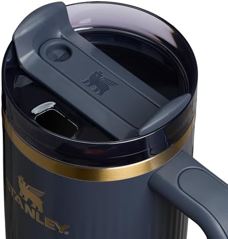 STANLEY Quencher H2 0 Tumbler with Handle and Straw 40 oz   Flowstate 3 Position Lid   Cup Holder Compatible for Travel   Insulated Stainless Steel Cup   BPA Free   Chili Red