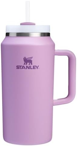 STANLEY Quencher H2 0 Tumbler with Handle and Straw 40 oz   Flowstate 3 Position Lid   Cup Holder Compatible for Travel   Insulated Stainless Steel Cup   BPA Free   Chili Red