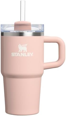 STANLEY Quencher H2 0 Tumbler with Handle and Straw 40 oz   Flowstate 3 Position Lid   Cup Holder Compatible for Travel   Insulated Stainless Steel Cup   BPA Free   Chili Red