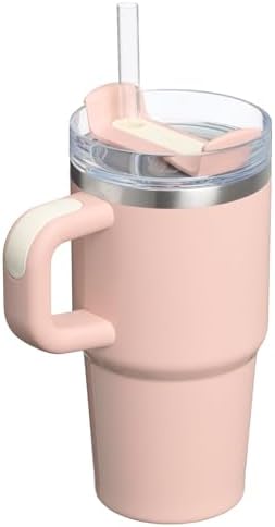 STANLEY Quencher H2 0 Tumbler with Handle and Straw 40 oz   Flowstate 3 Position Lid   Cup Holder Compatible for Travel   Insulated Stainless Steel Cup   BPA Free   Chili Red