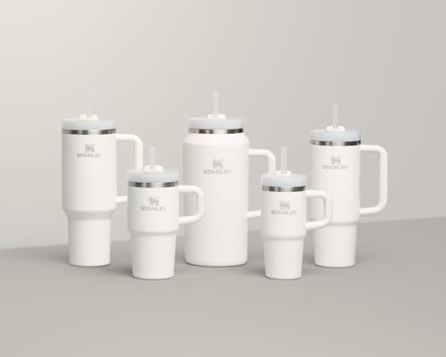 STANLEY Quencher H2 0 Tumbler with Handle and Straw 40 oz   Flowstate 3 Position Lid   Cup Holder Compatible for Travel   Insulated Stainless Steel Cup   BPA Free   Chili Red