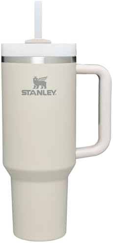 STANLEY Quencher H2 0 Tumbler with Handle and Straw 40 oz   Flowstate 3 Position Lid   Cup Holder Compatible for Travel   Insulated Stainless Steel Cup   BPA Free   Chili Red
