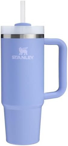 STANLEY Quencher H2 0 Tumbler with Handle and Straw 40 oz   Flowstate 3 Position Lid   Cup Holder Compatible for Travel   Insulated Stainless Steel Cup   BPA Free   Chili Red