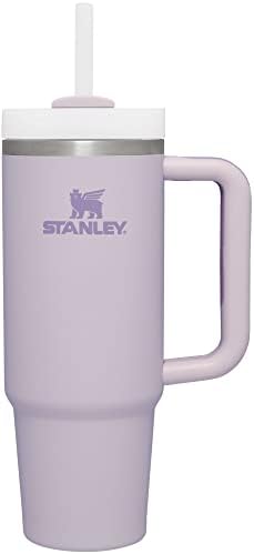 STANLEY Quencher H2 0 Tumbler with Handle and Straw 40 oz   Flowstate 3 Position Lid   Cup Holder Compatible for Travel   Insulated Stainless Steel Cup   BPA Free   Chili Red