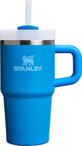 STANLEY Quencher H2 0 Tumbler with Handle and Straw 40 oz   Flowstate 3 Position Lid   Cup Holder Compatible for Travel   Insulated Stainless Steel Cup   BPA Free   Chili Red