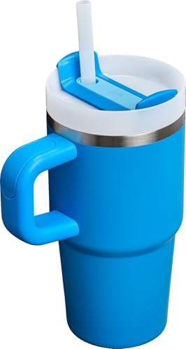 STANLEY Quencher H2 0 Tumbler with Handle and Straw 40 oz   Flowstate 3 Position Lid   Cup Holder Compatible for Travel   Insulated Stainless Steel Cup   BPA Free   Chili Red