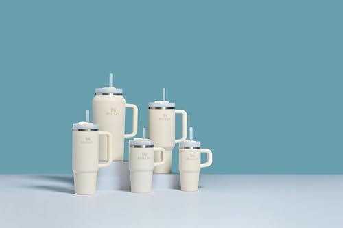 STANLEY Quencher H2 0 Tumbler with Handle and Straw 40 oz   Flowstate 3 Position Lid   Cup Holder Compatible for Travel   Insulated Stainless Steel Cup   BPA Free   Chili Red