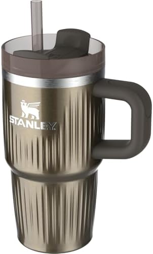 STANLEY Quencher H2 0 Tumbler with Handle and Straw 40 oz   Flowstate 3 Position Lid   Cup Holder Compatible for Travel   Insulated Stainless Steel Cup   BPA Free   Chili Red