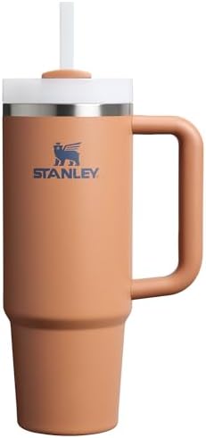 STANLEY Quencher H2 0 Tumbler with Handle and Straw 40 oz   Flowstate 3 Position Lid   Cup Holder Compatible for Travel   Insulated Stainless Steel Cup   BPA Free   Chili Red