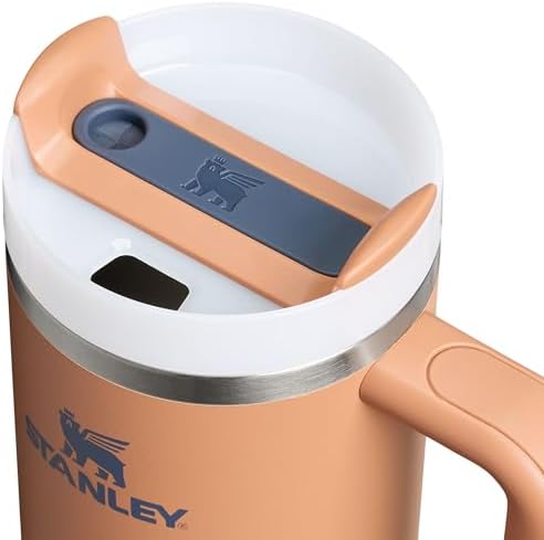 STANLEY Quencher H2 0 Tumbler with Handle and Straw 40 oz   Flowstate 3 Position Lid   Cup Holder Compatible for Travel   Insulated Stainless Steel Cup   BPA Free   Chili Red