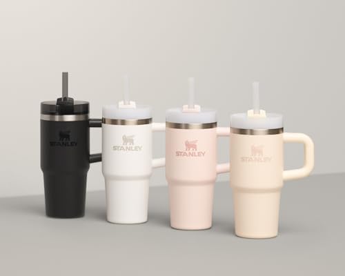 STANLEY Quencher H2 0 Tumbler with Handle and Straw 40 oz   Flowstate 3 Position Lid   Cup Holder Compatible for Travel   Insulated Stainless Steel Cup   BPA Free   Chili Red