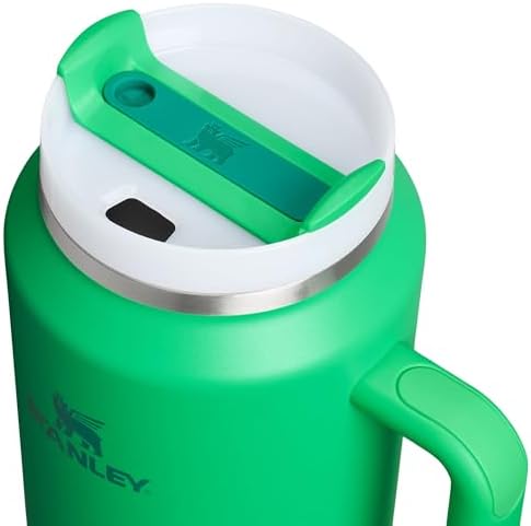 STANLEY Quencher H2 0 Tumbler with Handle and Straw 40 oz   Flowstate 3 Position Lid   Cup Holder Compatible for Travel   Insulated Stainless Steel Cup   BPA Free   Chili Red