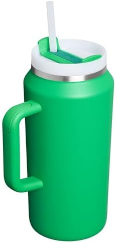 STANLEY Quencher H2 0 Tumbler with Handle and Straw 40 oz   Flowstate 3 Position Lid   Cup Holder Compatible for Travel   Insulated Stainless Steel Cup   BPA Free   Chili Red