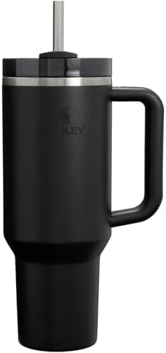 STANLEY Quencher H2 0 Tumbler with Handle and Straw 40 oz   Flowstate 3 Position Lid   Cup Holder Compatible for Travel   Insulated Stainless Steel Cup   BPA Free   Chili Red