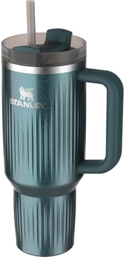 STANLEY Quencher H2 0 Tumbler with Handle and Straw 40 oz   Flowstate 3 Position Lid   Cup Holder Compatible for Travel   Insulated Stainless Steel Cup   BPA Free   Chili Red