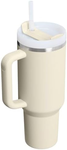 STANLEY Quencher H2 0 Tumbler with Handle and Straw 40 oz   Flowstate 3 Position Lid   Cup Holder Compatible for Travel   Insulated Stainless Steel Cup   BPA Free   Chili Red