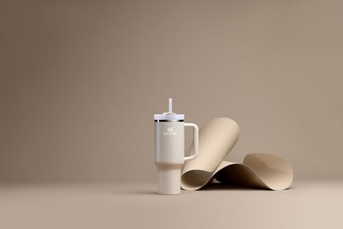 STANLEY Quencher H2 0 Tumbler with Handle and Straw 40 oz   Flowstate 3 Position Lid   Cup Holder Compatible for Travel   Insulated Stainless Steel Cup   BPA Free   Chili Red