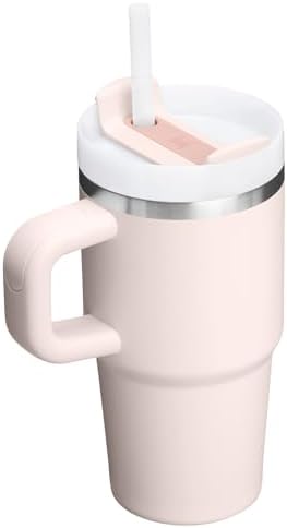 STANLEY Quencher H2 0 Tumbler with Handle and Straw 40 oz   Flowstate 3 Position Lid   Cup Holder Compatible for Travel   Insulated Stainless Steel Cup   BPA Free   Chili Red
